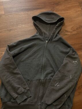 custom zip-up